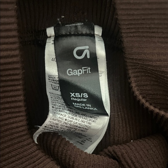 GAP Kids Brown Ribbed Leggings - Picture 2 of 4